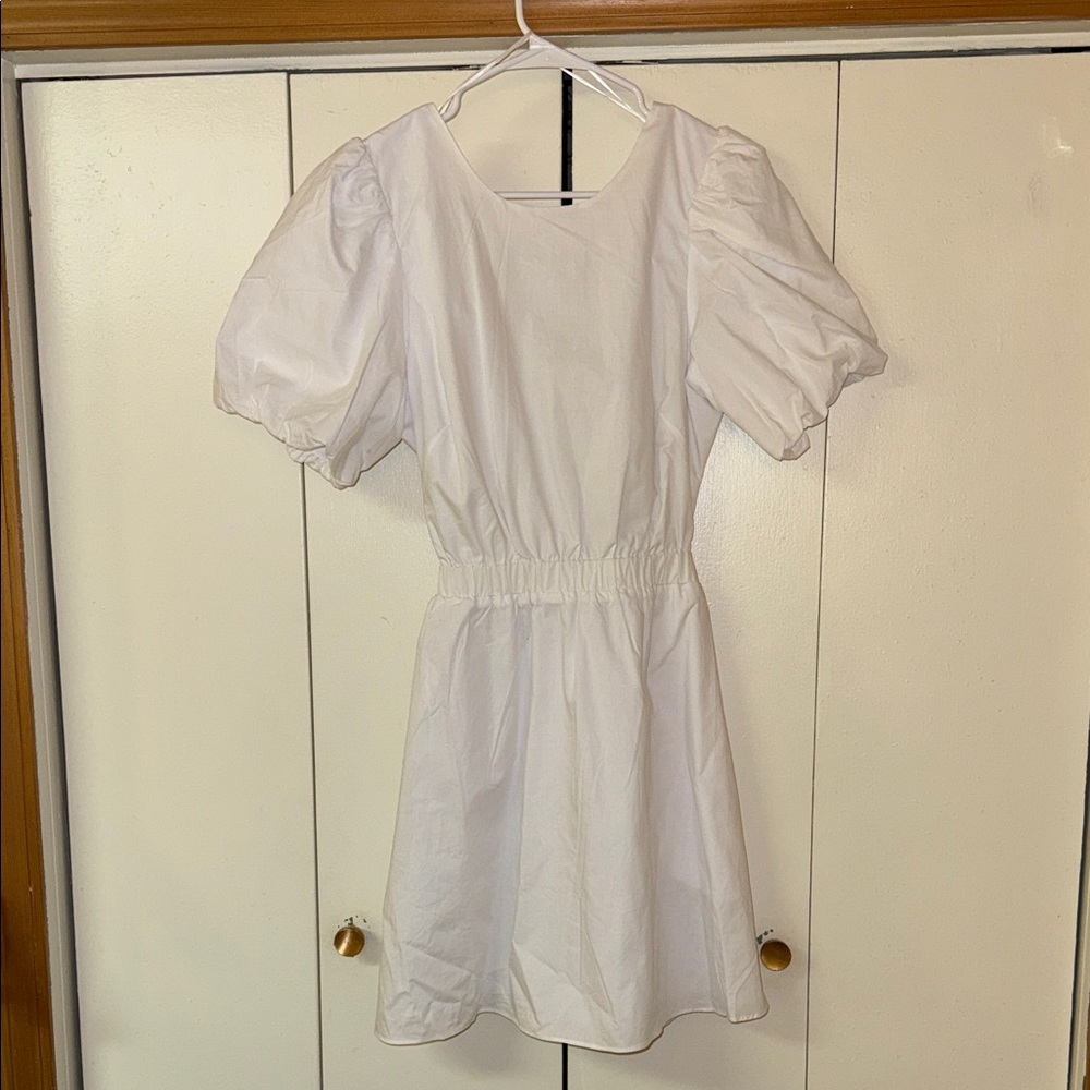 English Factory white dress new with tags